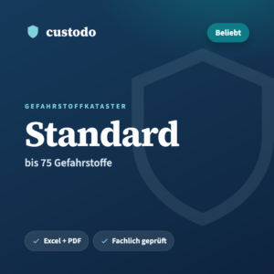 custodo Gefahrstoffkataster – custodo-standard